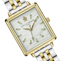 Femme Amelia Parker Montres^Montre Femme Desert en Acier doré/argenté