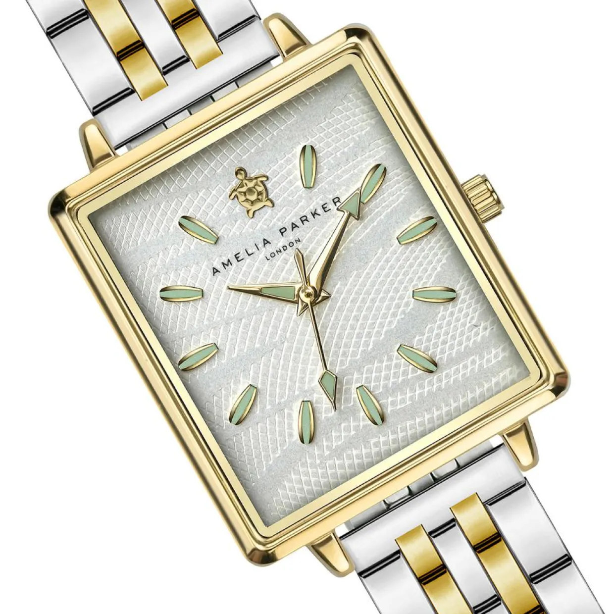 Femme Amelia Parker Montres^Montre Femme Desert en Acier doré/argenté