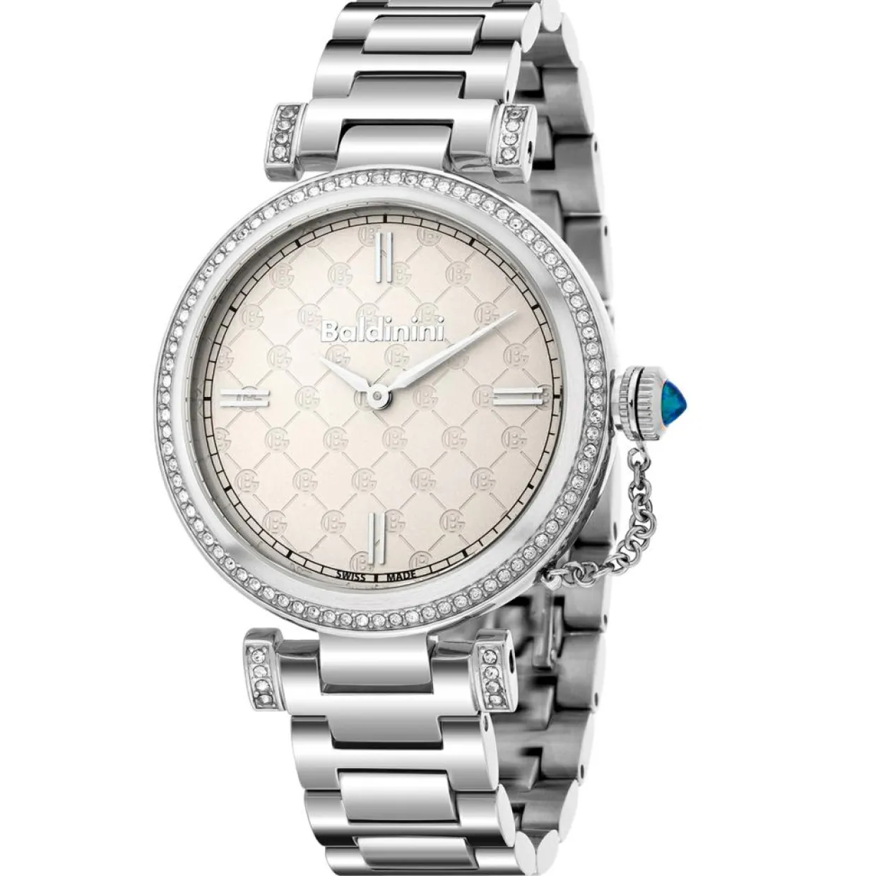 Montre Femme en Acier & cristaux Swarovski Dona argentée-Baldinini Outlet
