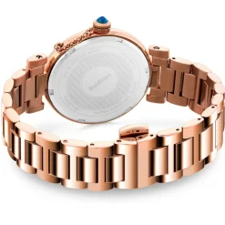 Femme Baldinini Montres^Montre Femme en Acier & cristaux Swarovski Dona doré rose