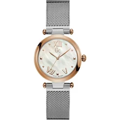 Femme Guess Collection Montres^Montre Femme en Acier argenté/rose doré