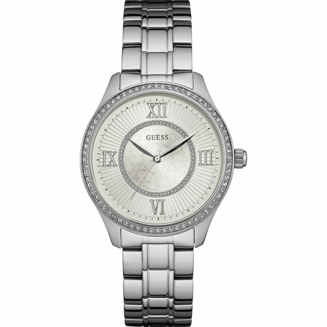 Montre Femme en Acier argentée-Guess Online