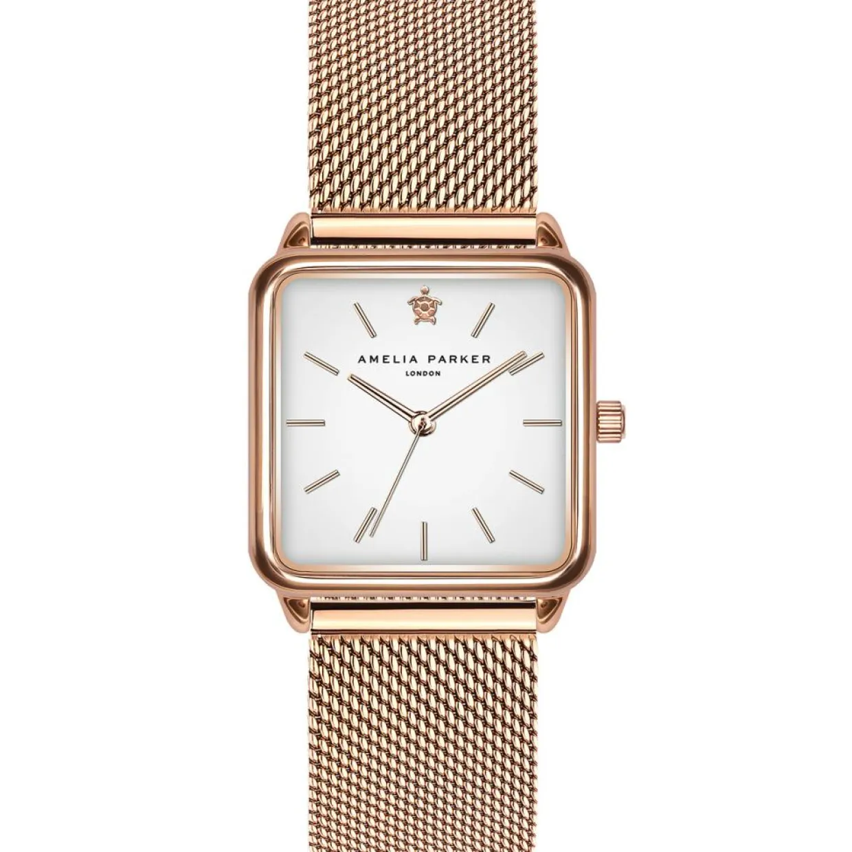Femme Amelia Parker Montres^Montre Femme en Acier Bay rose doré