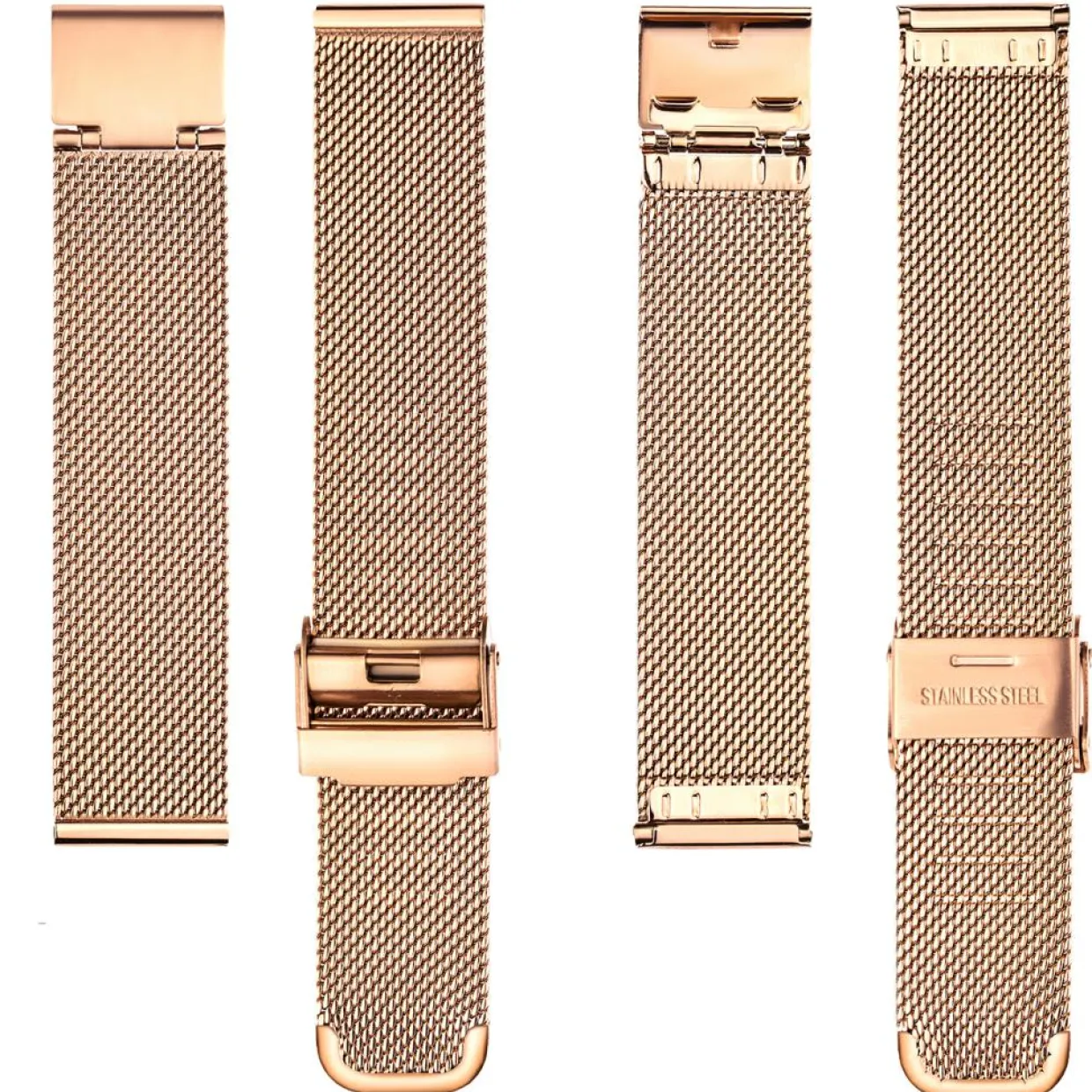Femme Amelia Parker Montres^Montre Femme en Acier Bay rose doré