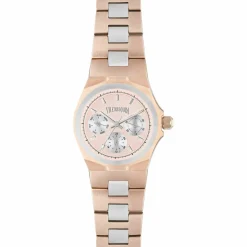 Montre Femme en Acier Chronographe rose doré-Vilebrequin Discount