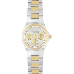 Femme Vilebrequin Montres^Montre Femme en Acier Chronographe argenté/doré