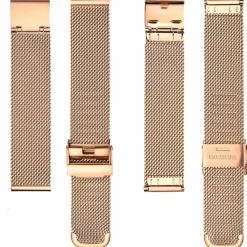 Femme Amelia Parker Montres^Montre Femme en Acier Gold Plaza rose doré