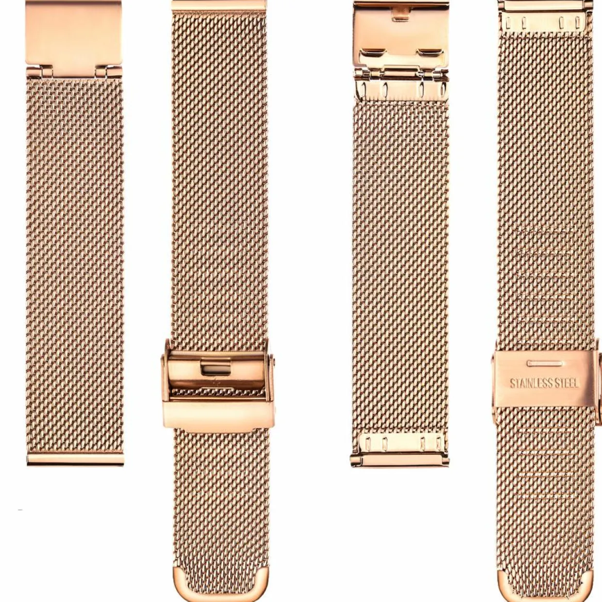 Femme Amelia Parker Montres^Montre Femme en Acier Gold Plaza rose doré