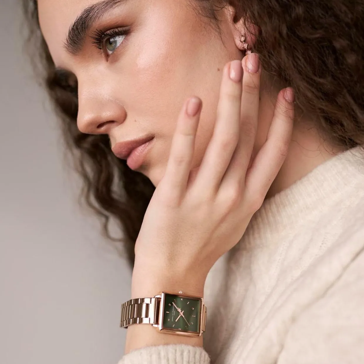 Femme Amelia Parker Montres^Montre Femme en Acier Joyful Journey rose doré