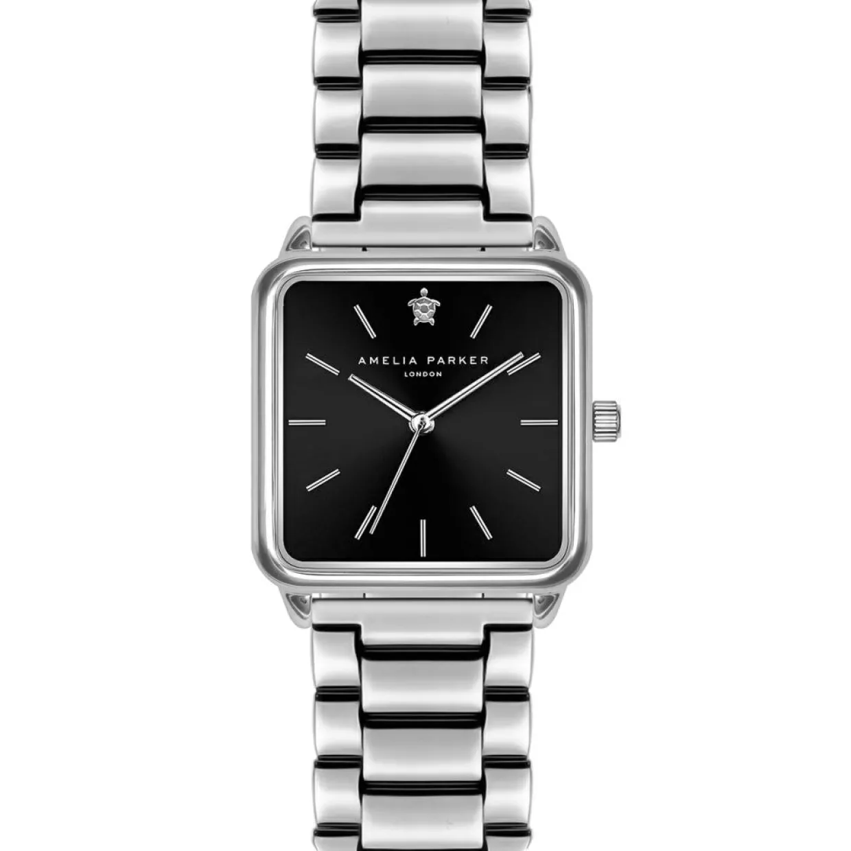 Femme Amelia Parker Montres^Montre Femme en Acier Night Voyage argentée