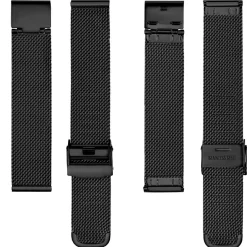Femme Amelia Parker Montres^Montre Femme en Acier Night Plaza noire