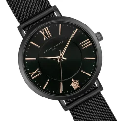 Femme Amelia Parker Montres^Montre Femme en Acier Petite noire