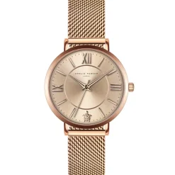 Femme Amelia Parker Montres^Montre Femme en Acier Petite rose doré