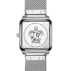 Femme Amelia Parker Montres^Montre Femme en Acier Plaza argentée