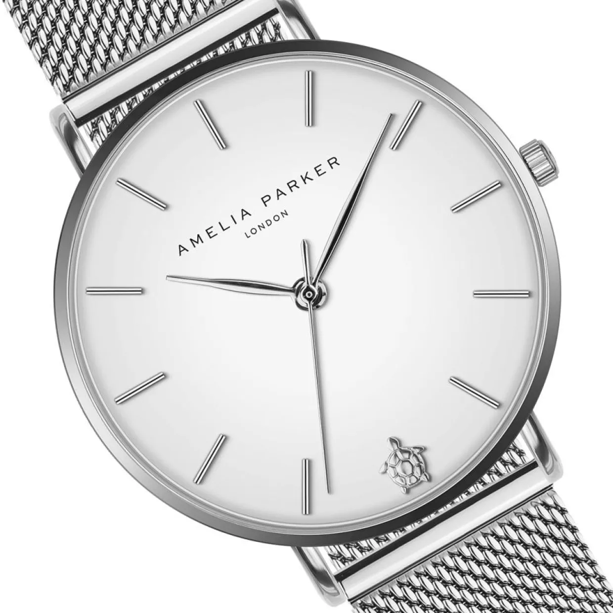 Femme Amelia Parker Montres^Montre Femme en Acier Pure argentée