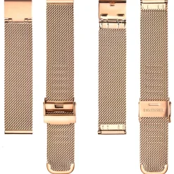 Femme Amelia Parker Montres^Montre Femme en Acier Rose Turtle rose doré