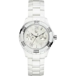 Montre Femme en Céramique blanche-Guess Collection New