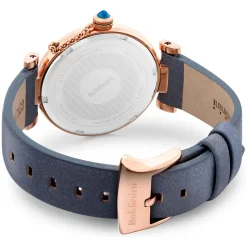 Femme Baldinini Montres^Montre Femme en Cuir & cristaux Swarovski Dona grise