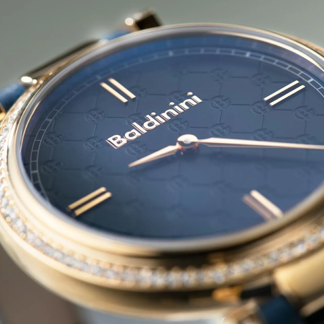 Montre Femme en Cuir & cristaux Swarovski Dona bleue-Baldinini Hot