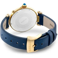 Montre Femme en Cuir & cristaux Swarovski Dona bleue-Baldinini Hot
