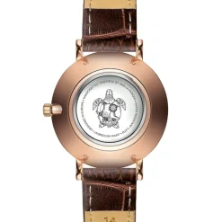 Montre Femme en Cuir Petite Classique marron-Amelia Parker Discount