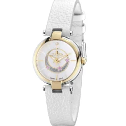 Femme Richtenburg Montres^Montre Femme en Cuir Vivana blanc/argenté