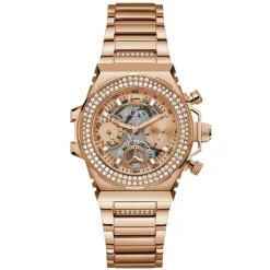 Femme Guess Montres^Montre Femme Fusion en Acier rose doré