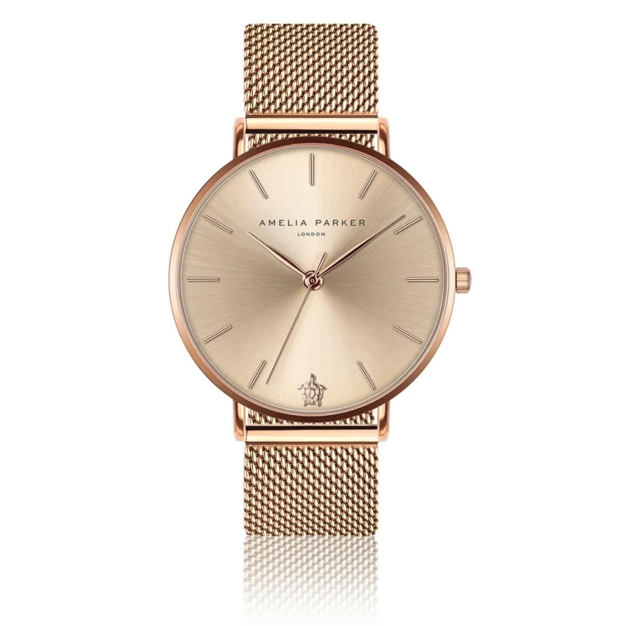 Femme Amelia Parker Montres^Montre Femme Gold Sky en Acier rose doré
