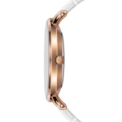 Montre Femme Gold Sky en Cuir blanche-Amelia Parker Discount
