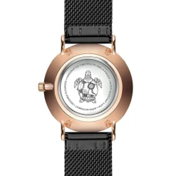 Montre Femme Grand Noir en Acier noire-Amelia Parker Sale