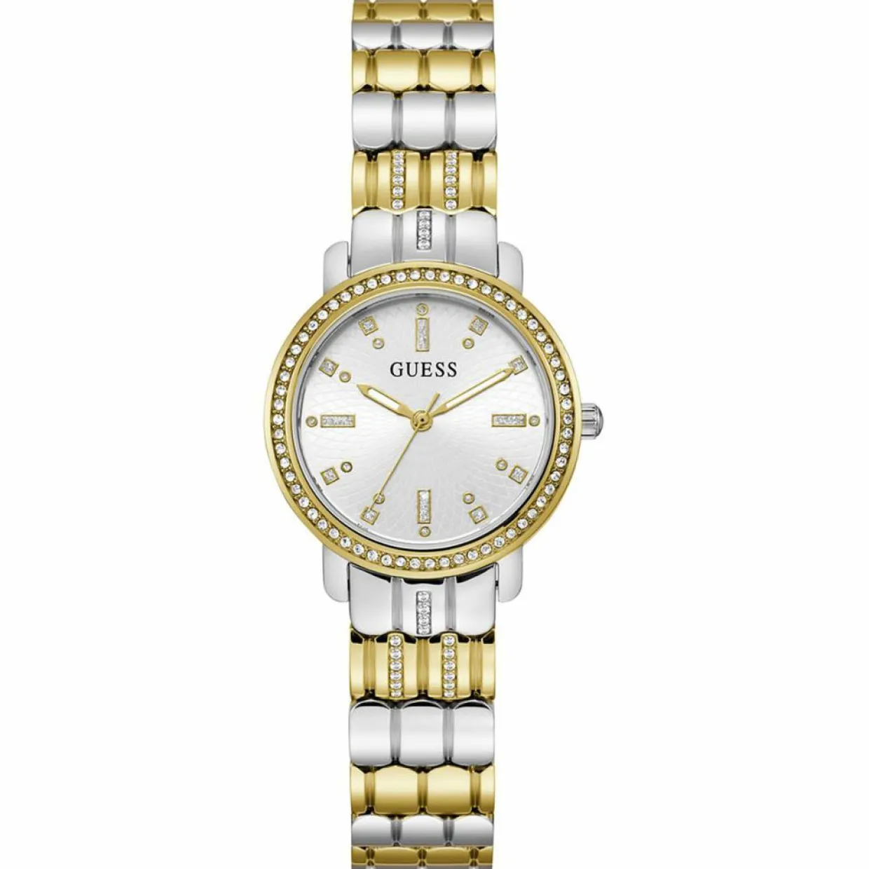 Femme Guess Montres^Montre Femme Hayley en Acier argenté/doré