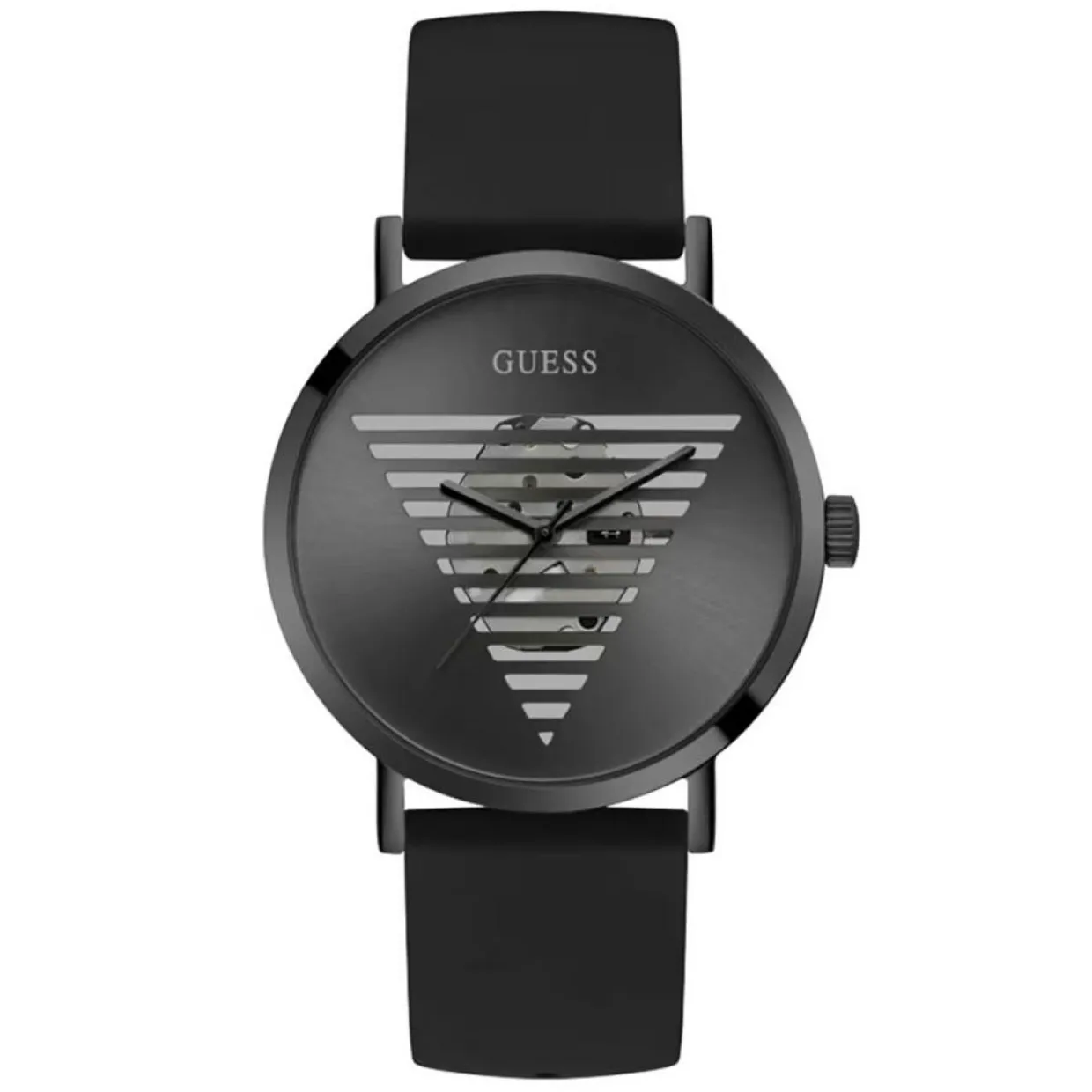 Femme Guess Montres^Montre Femme Idol en Silicone noire