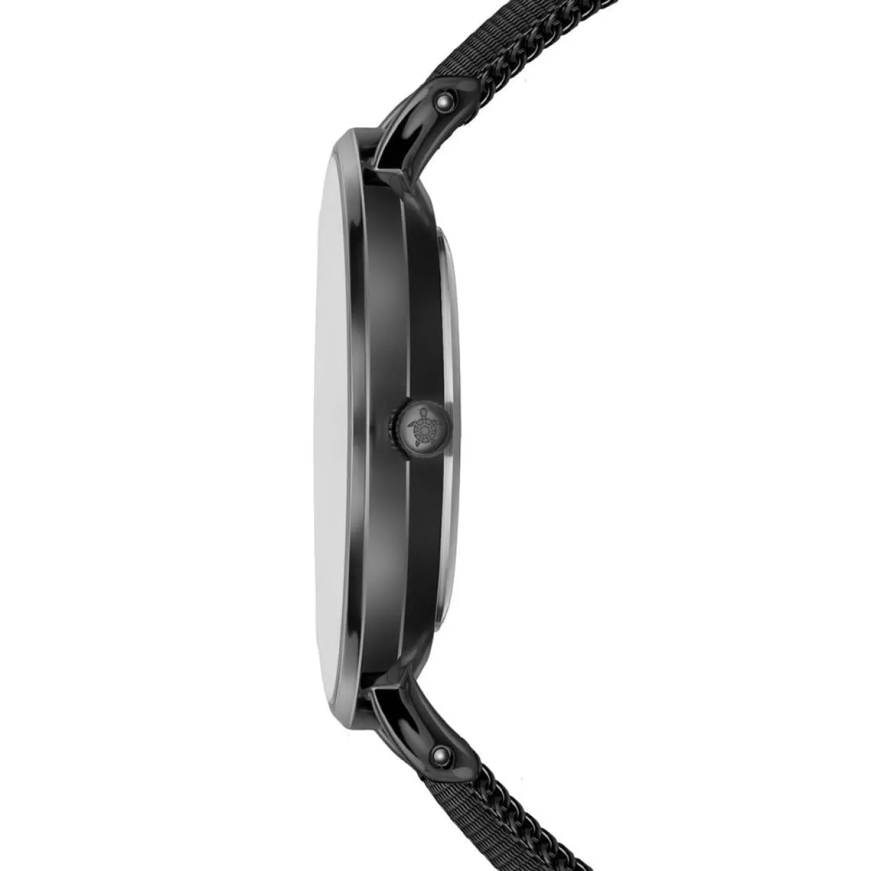 Montre Femme Jet Black en Acier noire-Amelia Parker