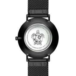 Montre Femme Jet Black en Acier noire-Amelia Parker