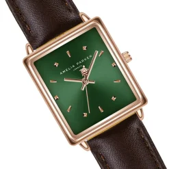 Femme Amelia Parker Montres^Montre Femme Joyful Journey en Cuir marron