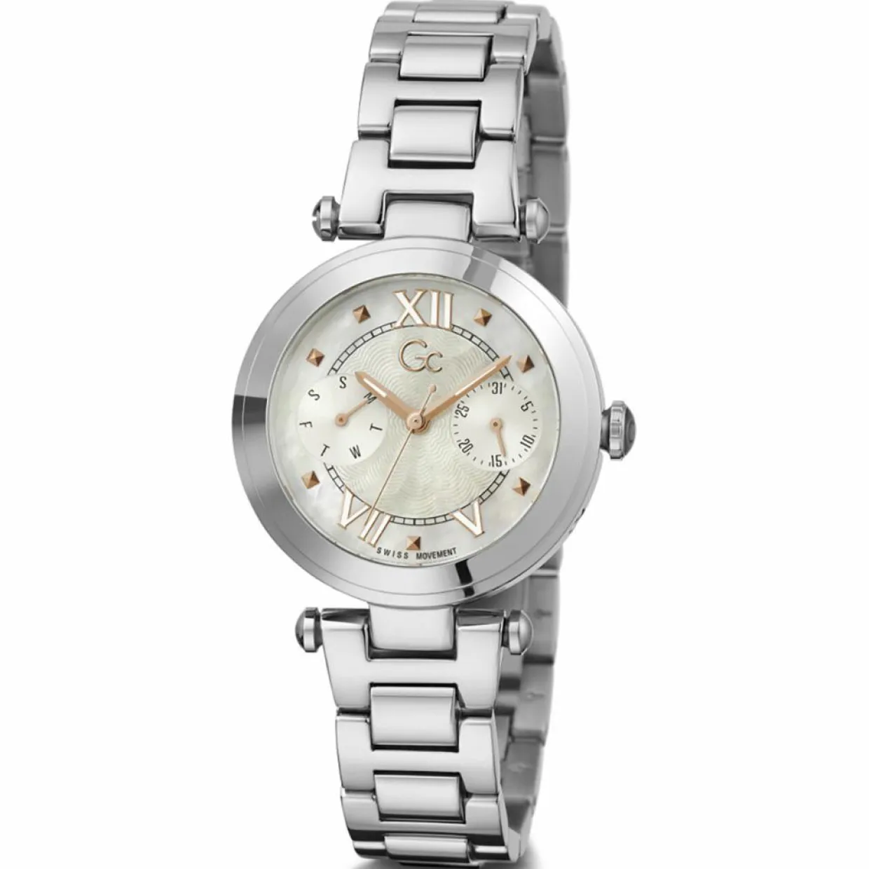 Femme Guess Collection Montres^Montre Femme Lady Chic en Acier argentée