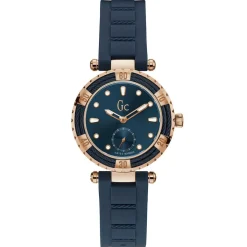 Femme Guess Collection Montres^Montre Femme Lady Diver Silicone en Silicone bleue