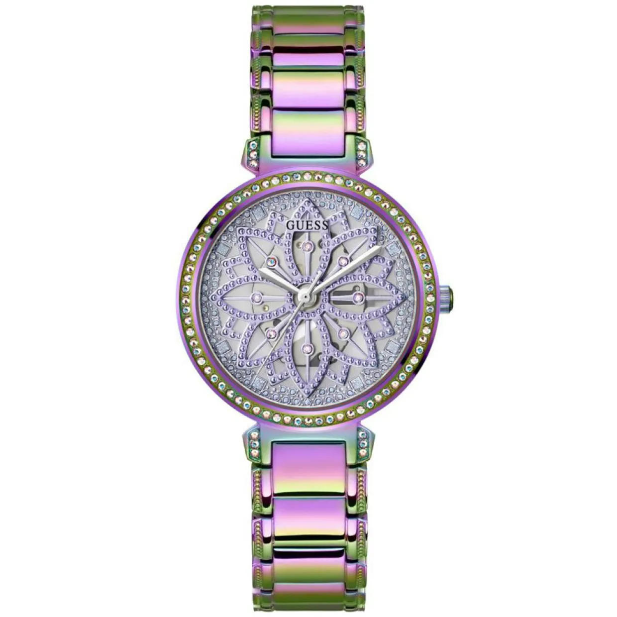 Montre Femme Lily en Acier multicolore-Guess Hot