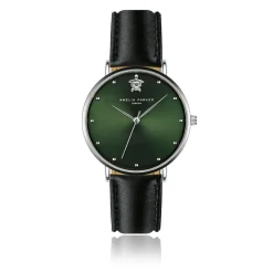 Montre Femme Maya Bay en Cuir noire-Amelia Parker New