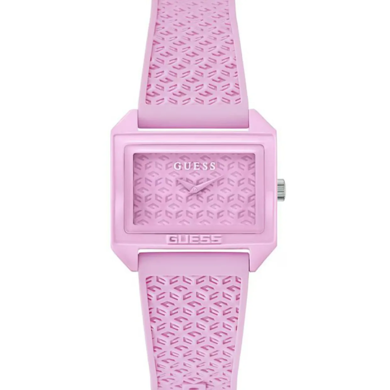 Montre Femme Mod Pop en Silicone rose-Guess Hot