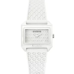 Femme Guess Montres^Montre Femme Mod Pop en Silicone blanche