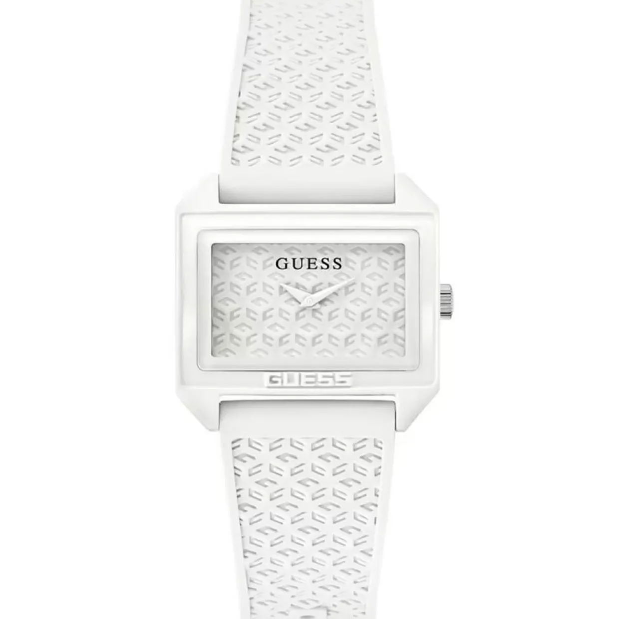 Femme Guess Montres^Montre Femme Mod Pop en Silicone blanche