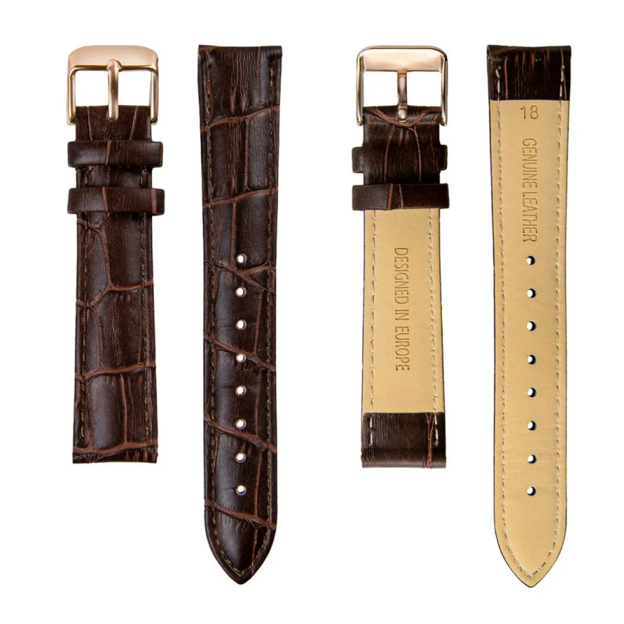 Femme Amelia Parker Montres^Montre Femme Night Plaza en Cuir marron