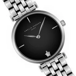 Montre Femme Night Shore en Acier argentée-Amelia Parker Discount