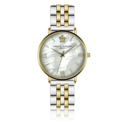 Montre Femme Pearl of the Sea en Acier doré/argenté-Amelia Parker Hot