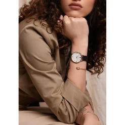 Montre Femme Pearl of the Sea en Acier doré/argenté-Amelia Parker Hot