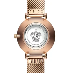 Montre Femme Petite Classique en Acier rose doré-Amelia Parker Sale