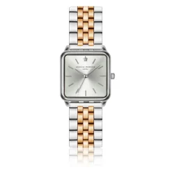Femme Amelia Parker Montres^Montre Femme Plaza en Acier rose doré/argenté