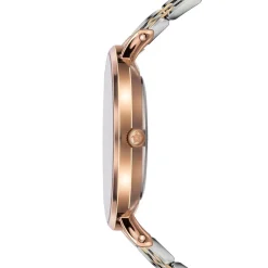 Montre Femme Rose Turtle en Acier rose doré/argenté-Amelia Parker Outlet