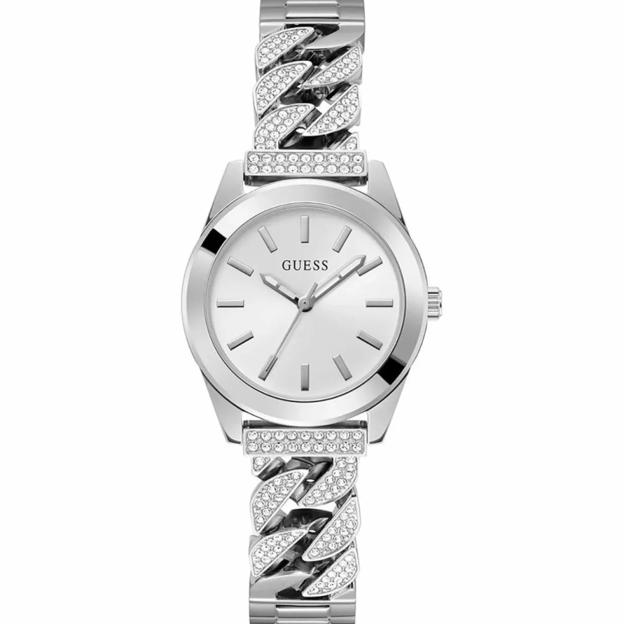 Femme Guess Montres^Montre Femme Serena en Acier argentée